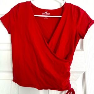 Hollister Baby Tee. Size-S, In Like Brand New Condition.